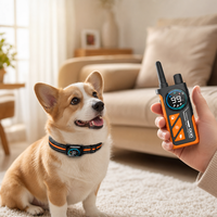 Collar de Adiestramiento para Perros 2 en 1 con Control Remoto, Sonido, Vibración y Choque, 99 Niveles, Recargable, para Perros Pequeños, Medianos y Grandes