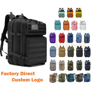 Mochila Táctica para Hombre Personalizada Tipo Mensajero para Exteriores Mochila Táctica 45L de Oxford para Senderismo - Product Image 1