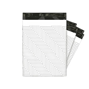 Durable Apparel Packaging Bags with Resealable Zipper Lock Custom Logo Option LDPE Material