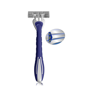 R3195 - Producto en Oferta, Maquinilla de <span class=keywords><strong>Afeitar</strong></span> Desechable para Hombre con 3 Cuchillas y Mango Largo - Product Image 2