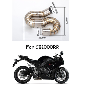 Tubo de Enlace Medio para Silenciador de Escape de Motocicleta CHMotor para <span class=keywords><strong>Honda</strong></span> CBR1000RR Escape CBR <span class=keywords><strong>1000RR</strong></span> 2008 2009 2010 2011 <span class=keywords><strong>2012</strong></span> a 2016 - Product Image 6