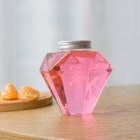 500ml vide forme spéciale récipient à boisson jus Boba lait thé PET bouteilles d'eau en plastique