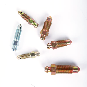 สกรูปล่อยวาล์วเลือดออกระบบเบรกเจาะผ่านเครื่องจักร CNC M6 M7 M12 M10 <span class=keywords><strong>M8</strong></span>สำหรับรถยนต์ Moto รถ ATV รถบรรทุก - Product Image 4