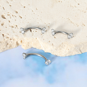 <span class=keywords><strong>Piercing</strong></span> de Ceja de <span class=keywords><strong>Titanio</strong></span> ASTM F136, Barra Curva con Rosca Interna de 16G, Joyería para <span class=keywords><strong>Piercing</strong></span>, Pendientes de Cartílago de 6-10mm, Unisex, Tipo <span class=keywords><strong>Banana</strong></span> - Product Image 3