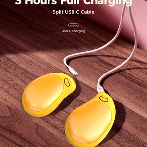 Magnetic Two-in-one Portable Reusable Mango Charging Outdoor Hand Warmer 3-second Heating Electronic Hand Warmer - Product Image 5