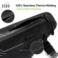 Sac de vélo imperméable de haute qualité en TPU pour le vélo avec sac triangulaire pour cadre Sac à dos de vélo Sac de cadre imperméable