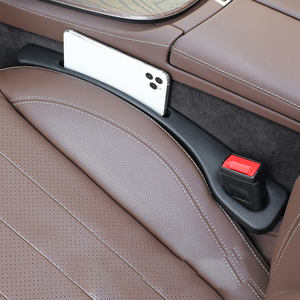 Universele Elastische Lederen Graan Console Auto Seat Gap Filler Cover Side <span class=keywords><strong>Organizer</strong></span> Voor Interieur Auto-Accessoires - Product Image 4