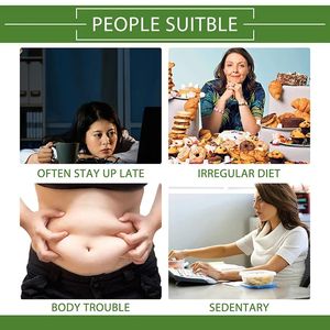 30 Patchs/Boîte Minceur aux Herbes et Vitamine E pour Soulagement des Douleurs aux Jambes/Genoux des Personnes Âgées, Perte de Poids, Nourrissant, Pratique pour Usage Domestique - Product Image 6