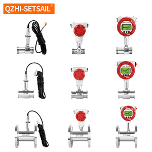 Chất lượng cao bằng thép không gỉ nước lỏng đo lưu lượng chính xác Chính xác lưu lượng kế lwgy tap tưới nước tuabin đo lưu lượng - Product Image 2