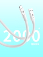 Kabel Data USB Type-c 1M TPE 27W Tembaga Murni untuk Ponsel (IOS / Android)