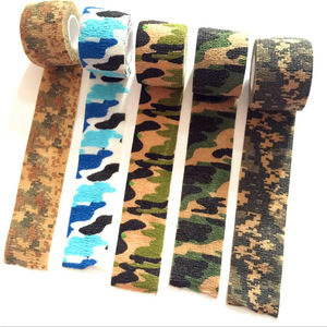 Bande de camouflage auto-adhésive 5 cm x 4,5 m, ruban médical élastique pour le soutien et la protection des mains, des poignets, des genoux et des chevilles - Product Image 1