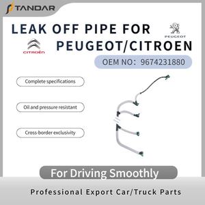 Tuyau de retour de carburant pour injecteur 9674231880 pour Peugeot 308 2.0 <span class=keywords><strong>GT</strong></span> HDI - Product Image 2
