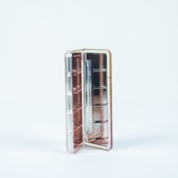 Nouveau design de luxe Palette d'ombres à paupières 10 couleurs Palette d'ombrage Palette d'ombres à paupières vide pour emballage cosmétique