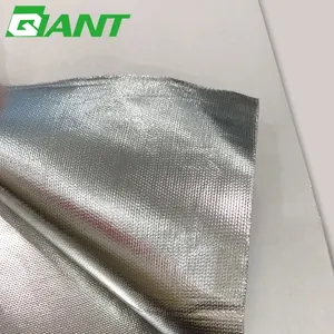 Il fornitore della fabbrica vende prodotti in alluminio laminato in tessuto ignifugo in fibra di vetro