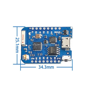 Módulo WEMOS D1 Mini Pro 16M Bytes, conector de antena externo, base <span class=keywords><strong>NodeMCU</strong></span> <span class=keywords><strong>ESP8266</strong></span> - Product Image 3