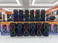 NDR-X920 Enceinte Bluetooth RGB 10 pouces 50W, enceintes sans fil rechargeables pour home cinéma, karaoké, fête
