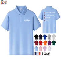 Camisetas Polo Personalizadas con Logotipo Bordado para Hombre, Ropa Deportiva, Camisetas Polo de Oficina, Camisetas Polo de Color Sólido para Hombre