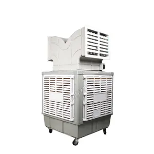 Refrigerador de ar portátil, sistema de resfriamento, evaporativo, descarga lateral, fábrica, equipamentos de cozinha, refrigerador de ar