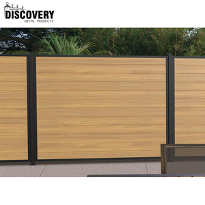 Popular <span class=keywords><strong>madera</strong></span> plástico compuesto hogar jardín valla WPC pared <span class=keywords><strong>Exterior</strong></span> valla <span class=keywords><strong>de</strong></span> <span class=keywords><strong>madera</strong></span> Panel privacidad listón pared WPC valla - Product Image 6