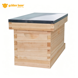 Ruche Nuculaire en Bois à 5 Cadres pour l'Élevage de Reines, Ruche de Mating pour Abeilles Reines, Équipement d'Apiculture - Product Image 4