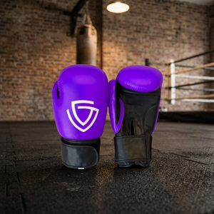 Guantes de Boxeo Profesionales de Alta Calidad Personalizables de Cuero Sintético Transpirable que Absorbe la Humedad para Cierre Personalizado - Product Image 2