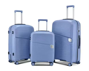 Ensemble de bagages Dilang Fashion PP à 4 roues pivotantes, légers et durables, avec serrure TSA, valise à roulettes en aluminium, 14, 18, 22, 26, 30 pouces, pour les voyages - Product Image 1