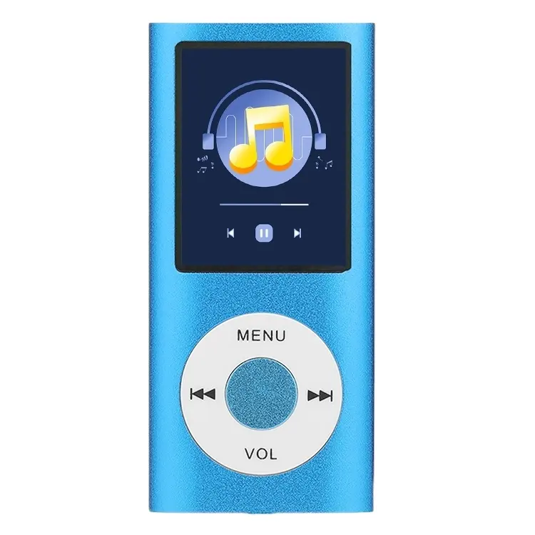 MP4 Player logam layar TFT 1.8 inci dengan Earphone