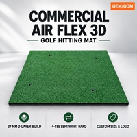 Tapis d'entraînement de golf en nylon en gros pour intérieur et extérieur, idéal pour les terrains de practice, les clubs et les académies