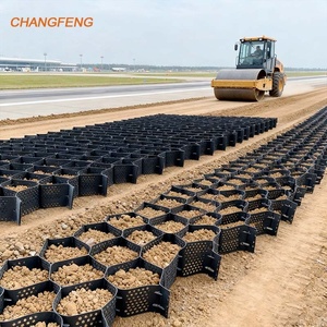 Géocellules en HDPE à installation facile, <span class=keywords><strong>stabilisateur</strong></span> de gravier en nid d'abeille pour murs de soutènement, soudage pour le contrôle de l'érosion en extérieur - Product Image 6