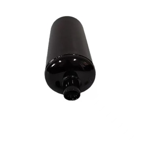 Tambor rodante de acero de 34.5 kg para envasado de líquidos, negro, diámetro 13 cm / altura 31 cm. - Product Image 3