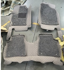 Tapetes Duraderos para Coche de Cuero PVC Impermeable, Varios <span class=keywords><strong>Colores</strong></span>, Juego Completo de Doble Capa para Toyota/<span class=keywords><strong>Hyundai</strong></span>/Kia/Audi/BMW/Benz - Product Image 5