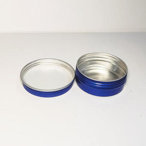 Boîte en aluminium personnalisée <span class=keywords><strong>de</strong></span> 60 ml (2 oz) avec <span class=keywords><strong>couvercle</strong></span> en aluminium pour crème, cosmétiques, aliments et bougies (boîte métallique vide) - Product Image 5