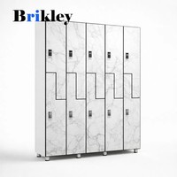 Brikley Bibliothèque Modulaire en Bois Massif pour Salon, Grande Capacité, Écologique, Design Mid-Century, Durable, Personnalisable