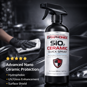 GRAPHONEX SIO2 CERAMIC QUICK SPRAY  สเปรย์<span class=keywords><strong>เคลือบ</strong></span>เงาและป้องกันน้ำสำหรับ<span class=keywords><strong>รถ</strong></span>ยนต์ทุกประเภท - Product Image 3
