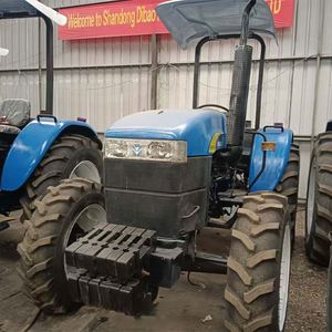 Calidad Original 75hp Usado New-Holland SNH754 Tractor 4wd Con Cabina Precio Muy Barato con <span class=keywords><strong>Implementos</strong></span> - Product Image 5