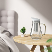 Grand pichet à filtre à eau alcalin 10 tasses pour bouilloire domestique hydrogène minéral