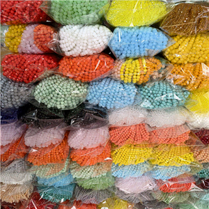Perles de verre rondes de 3 mm, perles en cristal pour la fabrication de bijoux, pour le lampwork et les bijoux en cristal - Product Image 2