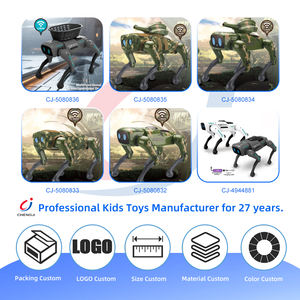 Chengji Развивающие Игрушки для раннего образования Интерактивная танцевальная музыка робот классный дизайн Ai Программирование умный робот игрушка собака - Product Image 4