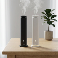 Diffuseur d'huiles essentielles intelligent électrique de luxe sans eau, télécommandé, pour table, 120 ml, usage domestique, garantie 1 an