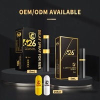 Spray Retardant à Base de Plantes 5ml en Gros pour Amélioration et Prolongation, Crème de Massage Sexuel Personnalisée pour Hommes pour Augmenter la Dureté