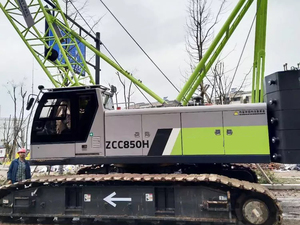 <span class=keywords><strong>ZOOMLION</strong></span> Guindaste De Esteiras De 80 Ton ZCC850H-Sistema De Controle Inteligente Para Operações De Elevação Precisas - Product Image 3