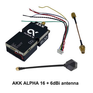 Kimpok 5.8G 4900-6060MHz AKK Alpha16 16W VTX Accessoire de <span class=keywords><strong>drone</strong></span> FPV Émetteur vidéo 25mW/1000mW/3000mW/5000mW/8000mW/16000mW 96CH - Product Image 4