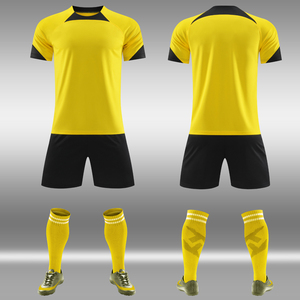 Maillot de football de club pour adolescents de qualité supérieure, domicile et extérieur, manches courtes, avec nom et logo personnalisés, vente en gros - Product Image 3