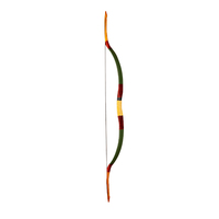 Vente en gros AF traditionnel arc classique équipement de tir à l'arc Han Long arc avec de puissants matériaux en fibre de verre de bois pour la chasse tir