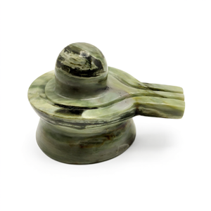Pierre de serpentine naturelle époustouflante Lingam/Shivling - Énergie/Reiki/Cristal de guérison - 3 pouces de longueur et 200 g (0,44 lb) - Product Image 2