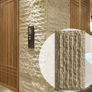 Panel de Pared de Piedra PU 3D para Exteriores, Estructura Ligera de Poliuretano, Fácil de Instalar, Diseño de Rampa, Venta al Por Mayor - Product Image 1