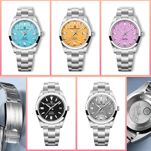 Reloj Mecánico para Hombre PAGANI Design PD1690 de 39 mm, Reloj Automático de Acero Inoxidable con Zafiro, Resistente al Agua 20 Bar, Reloj Hombre - Product Image 5