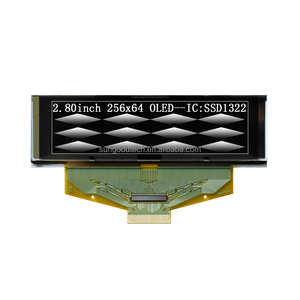 2.8インチOLEDディスプレイ256*64解像度LCDスクリーンSSD1322ドライバーグレースケール調整30ピン - Product Image 2
