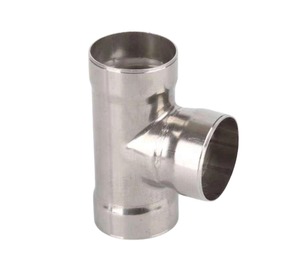 <span class=keywords><strong>304</strong></span> thép không gỉ ổ cắm Hàn <span class=keywords><strong>TEE</strong></span> tường mỏng đường kính bằng phụ kiện đường ống vệ sinh - Product Image 2