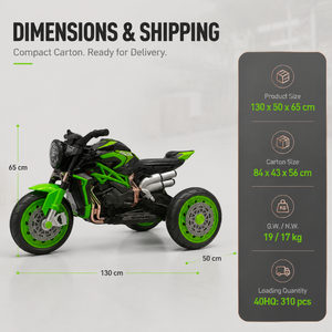 <span class=keywords><strong>Moto</strong></span> électrique pour enfants, jouet à piles 12V, <span class=keywords><strong>3</strong></span> roues, double moteur, <span class=keywords><strong>moto</strong></span> électrique pour enfants avec musique pour garçons et filles - Product Image 2